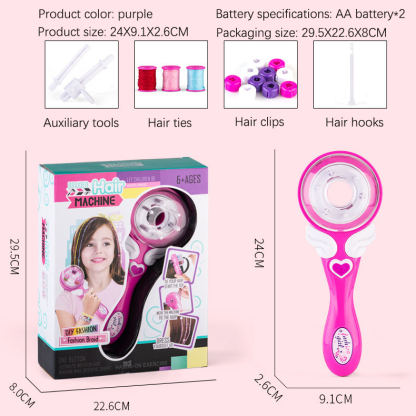 Hair Sticker Drill Toy