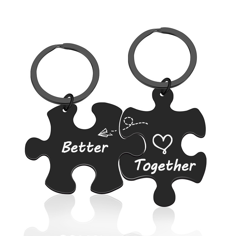 Jigsaw Puzzle Keychain
