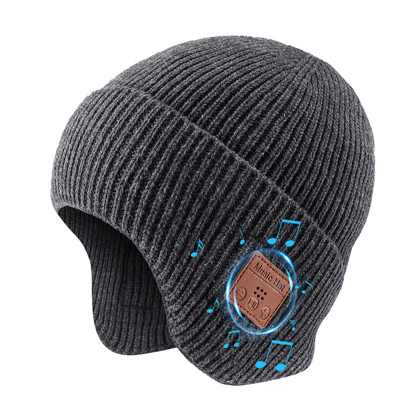 Bluetooth music light-up cap, rechargeable and washable