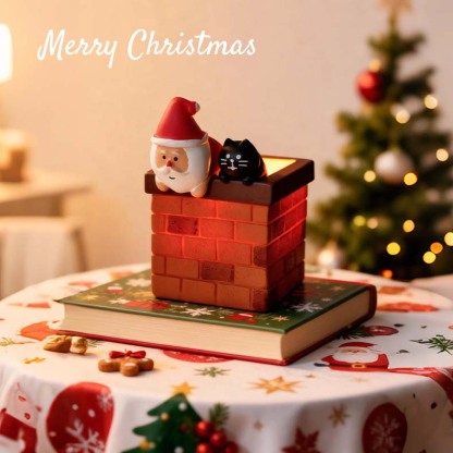 Santa Claus Chimney Night Light