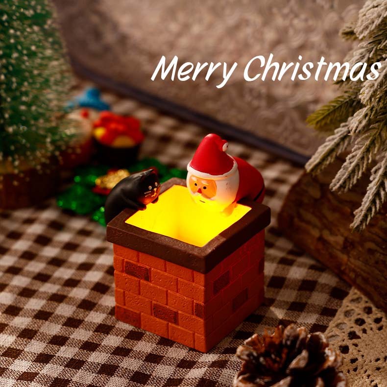 Santa Claus Chimney Night Light