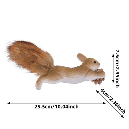 Squirrel desktop ornament