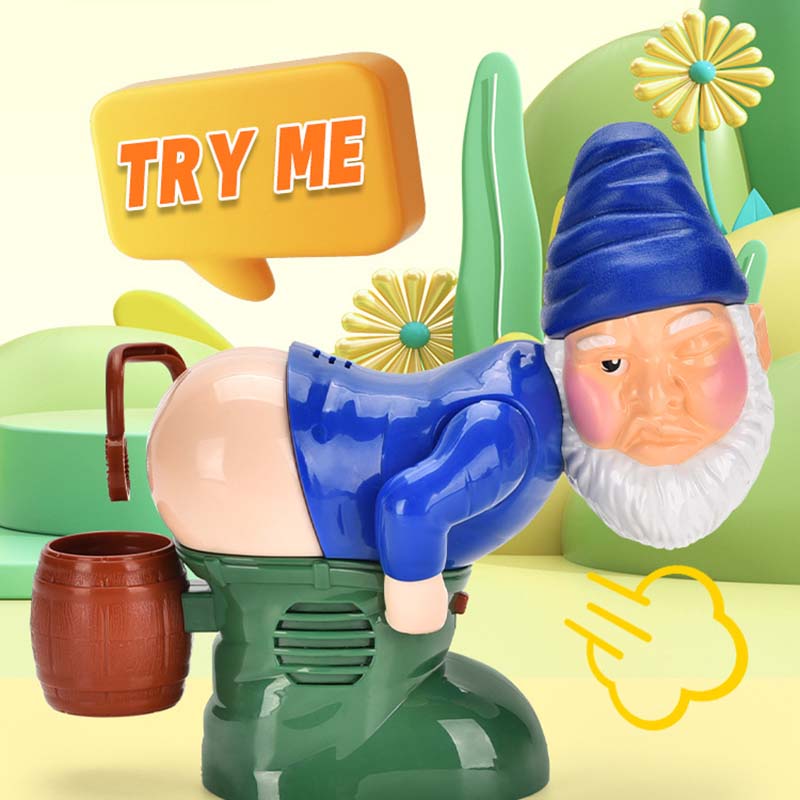 Funny farting bubble blower