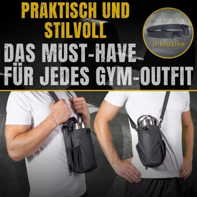 Fitness portable bag with magnet