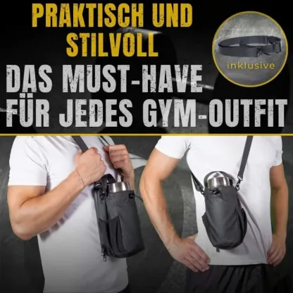 Fitness portable bag with magnet