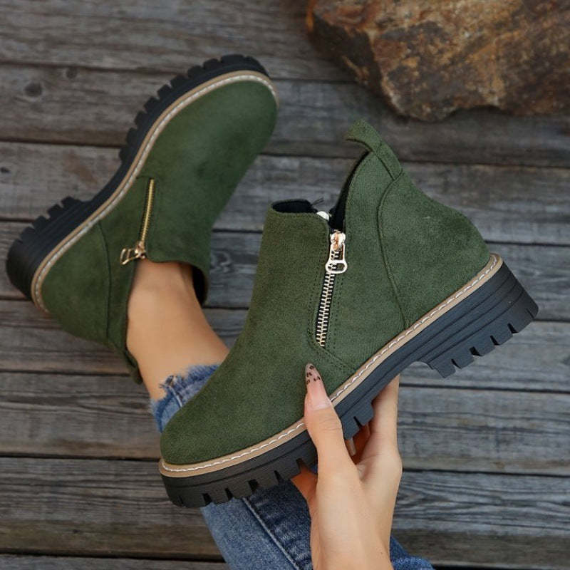 Women's Suede Chelsea Boots