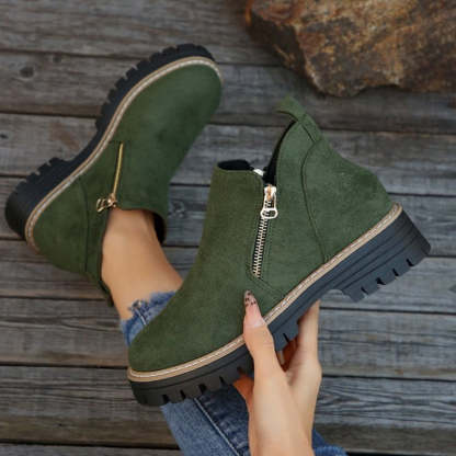Women's Suede Chelsea Boots