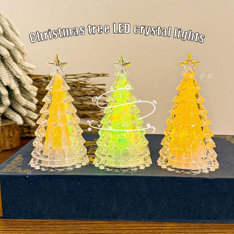 Christmas tree LED crystal lights