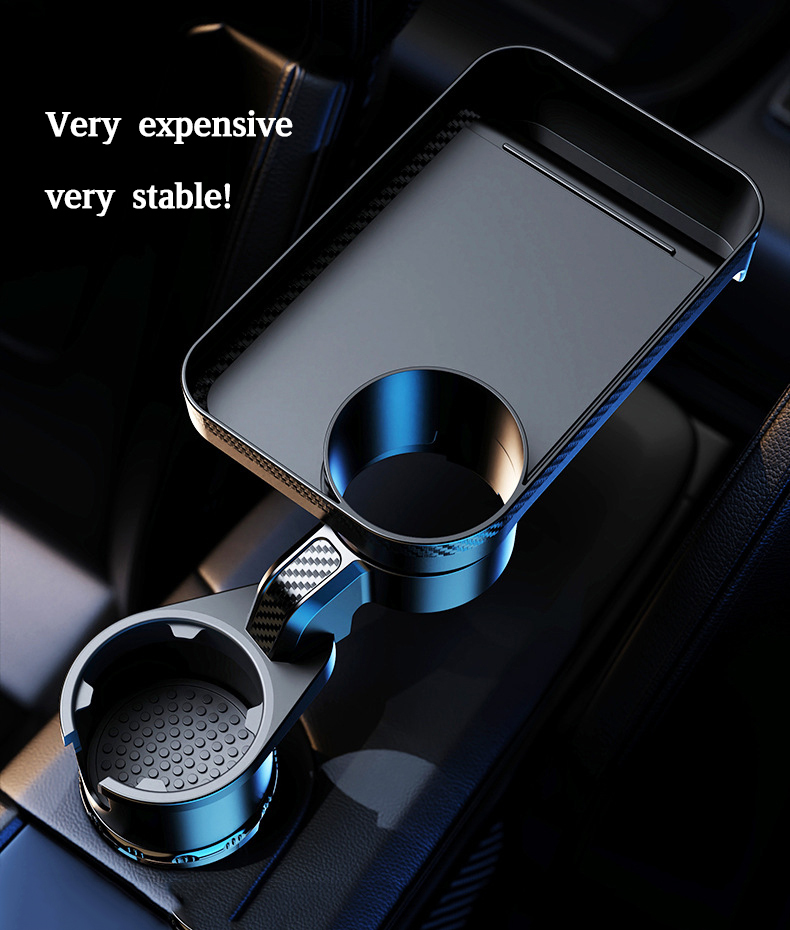 Car cup holder bar stand extender
