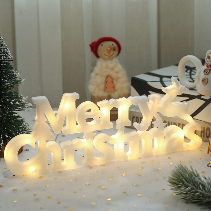 Christmas Alphabet Hanging Light