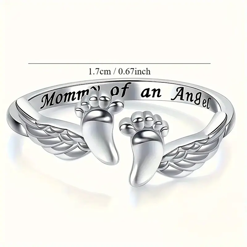 Mom's Angel Ring