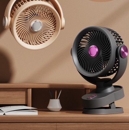 Clip Rechargeable Oscillating Head Fan