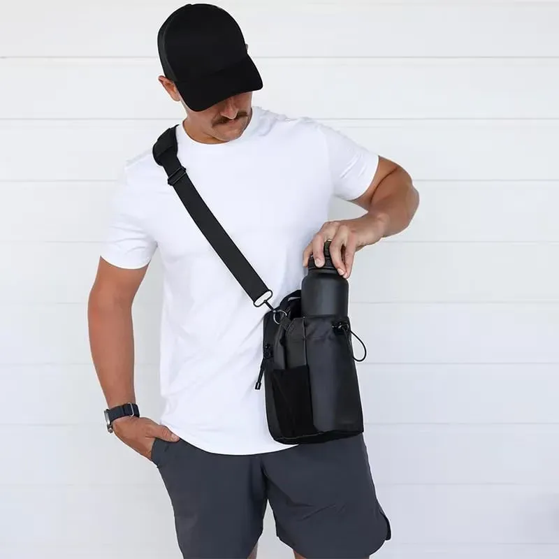 Fitness portable bag with magnet