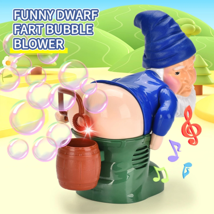Funny farting bubble blower