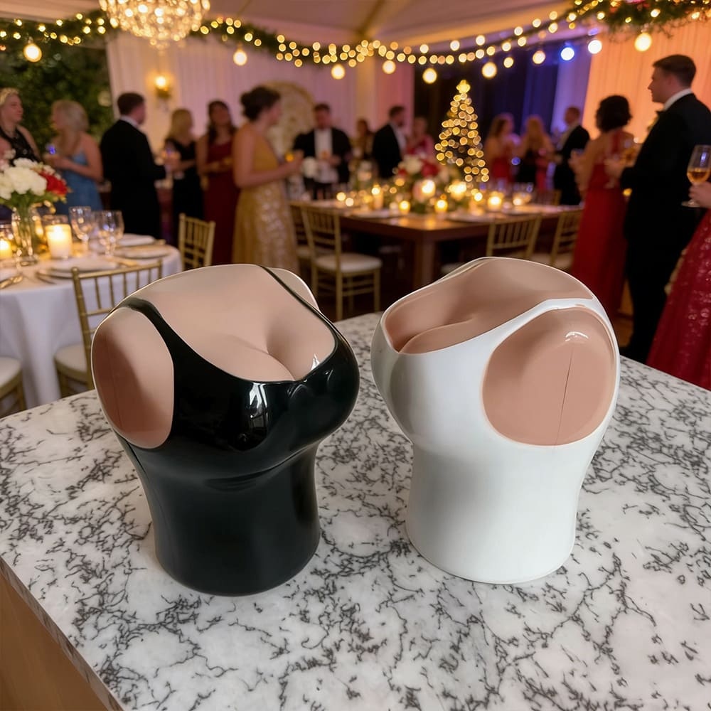 Beautiful model-shaped automatic press-type bottle opener