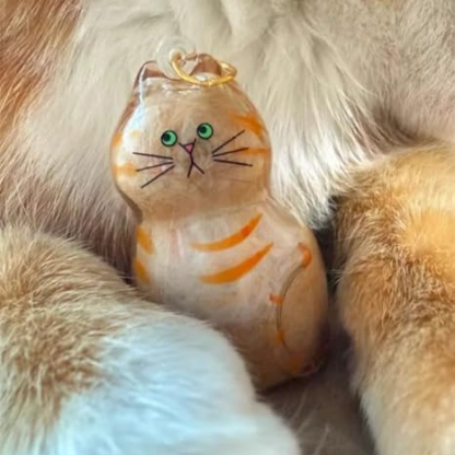Cute cat ornament