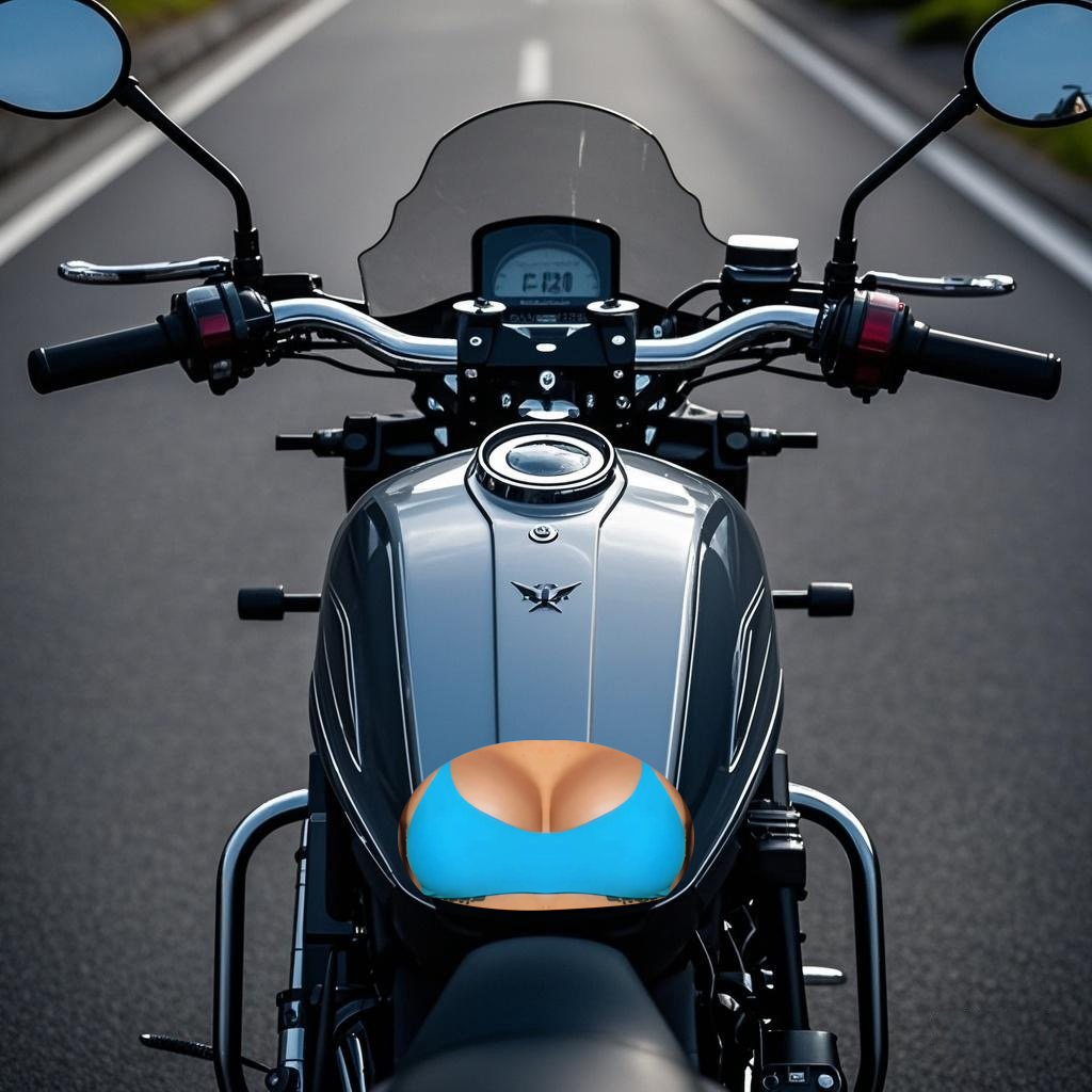 Motorcycle rider crotch protection pad