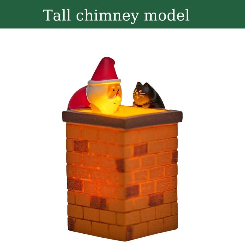 Santa Claus Chimney Night Light