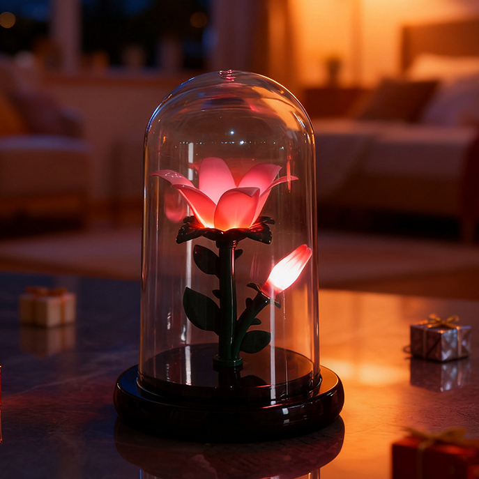 Preserved Flower Night Light Ornament