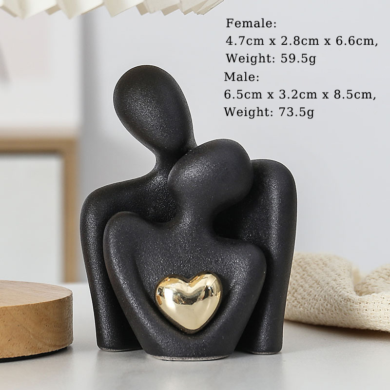 Ceramic figurines for couples