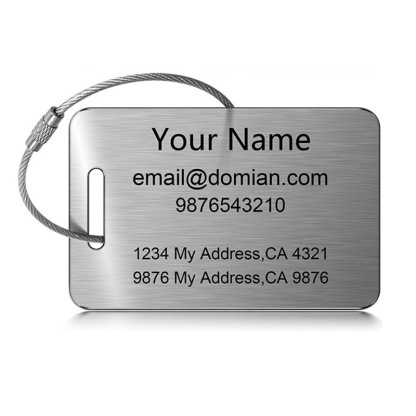 Personalized nameplate