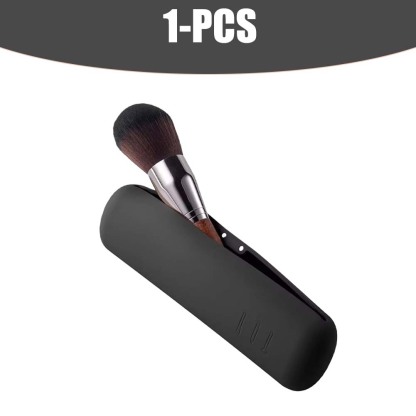Silicone makeup brush storage bag