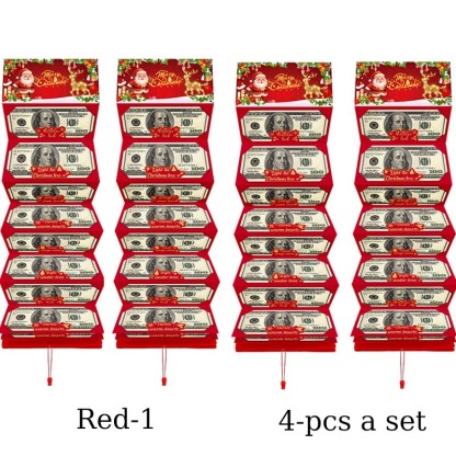 Christmas Banknote Greeting Card