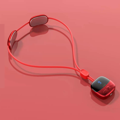 Neck-hanging neck massager
