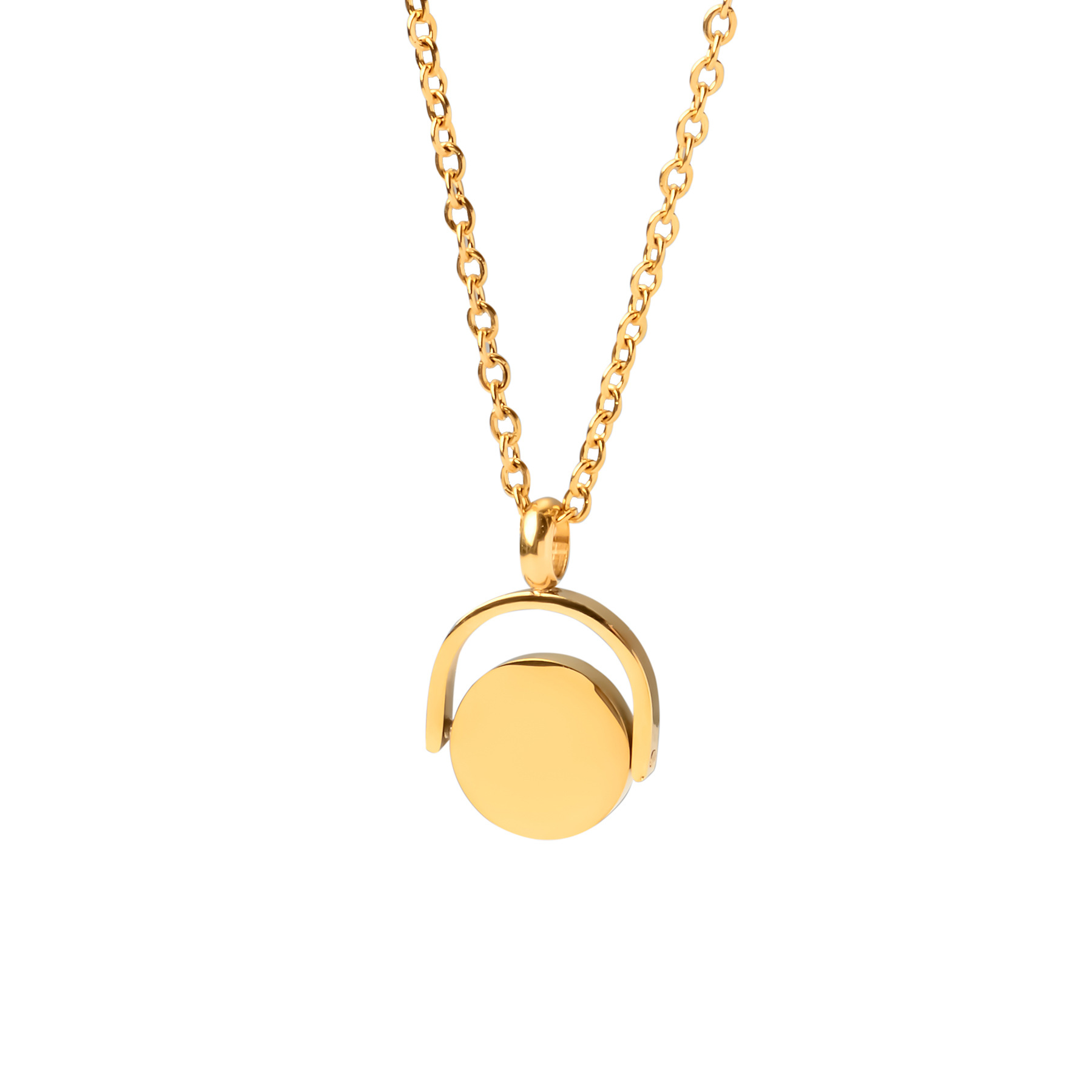 Custom-carved necklace