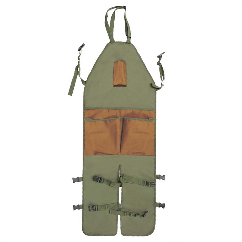 Multi-pocket extended apron