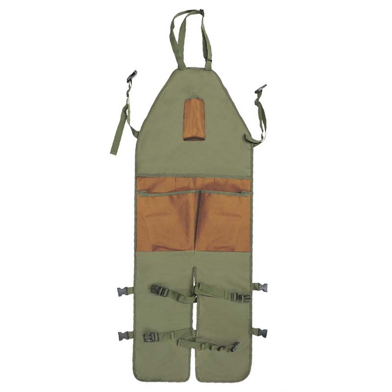 Multi-pocket extended apron