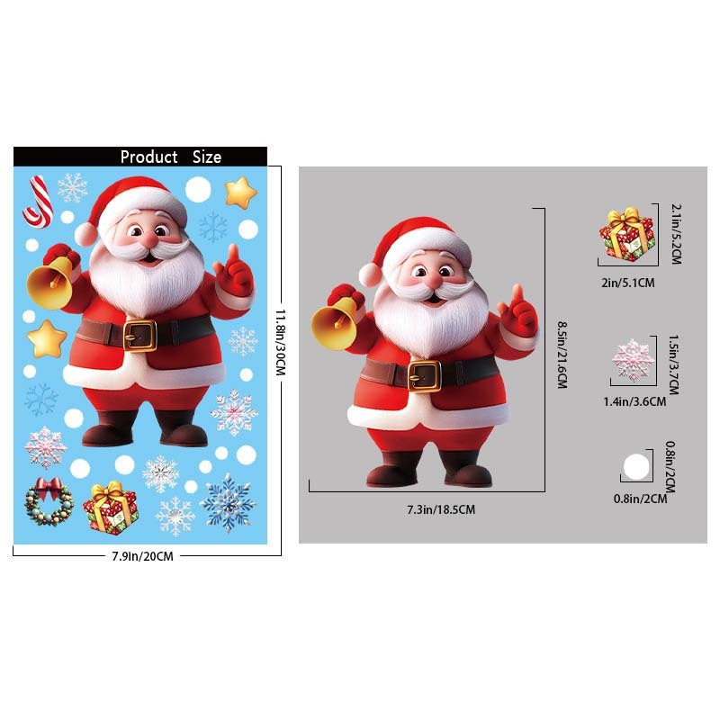 Christmas Static Stickers