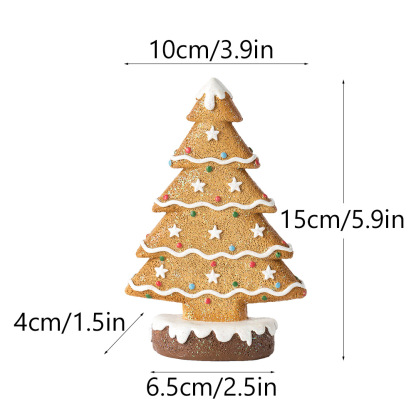 Gingerbread Christmas Tree Decoration