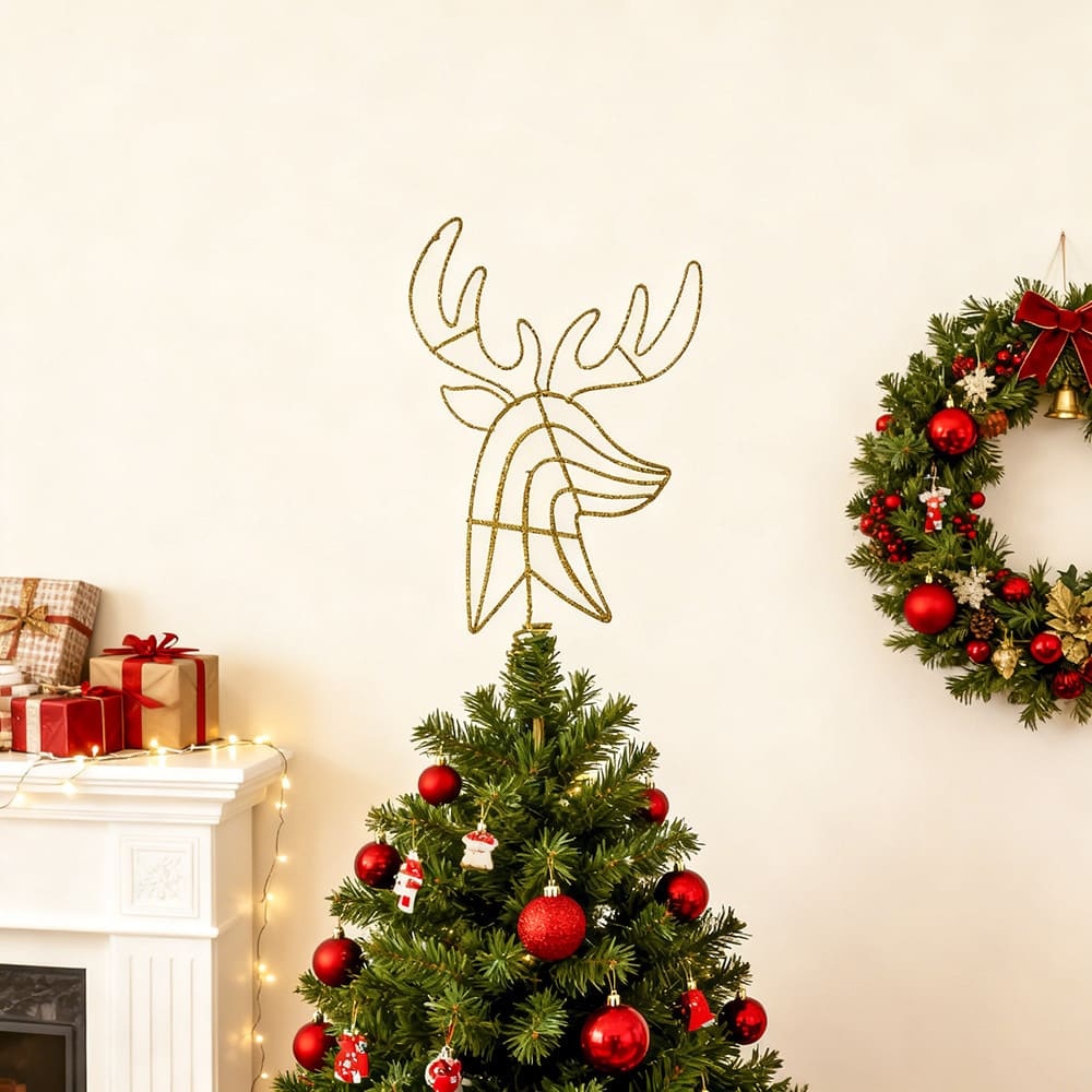 DIY Christmas Tree Top Decoration