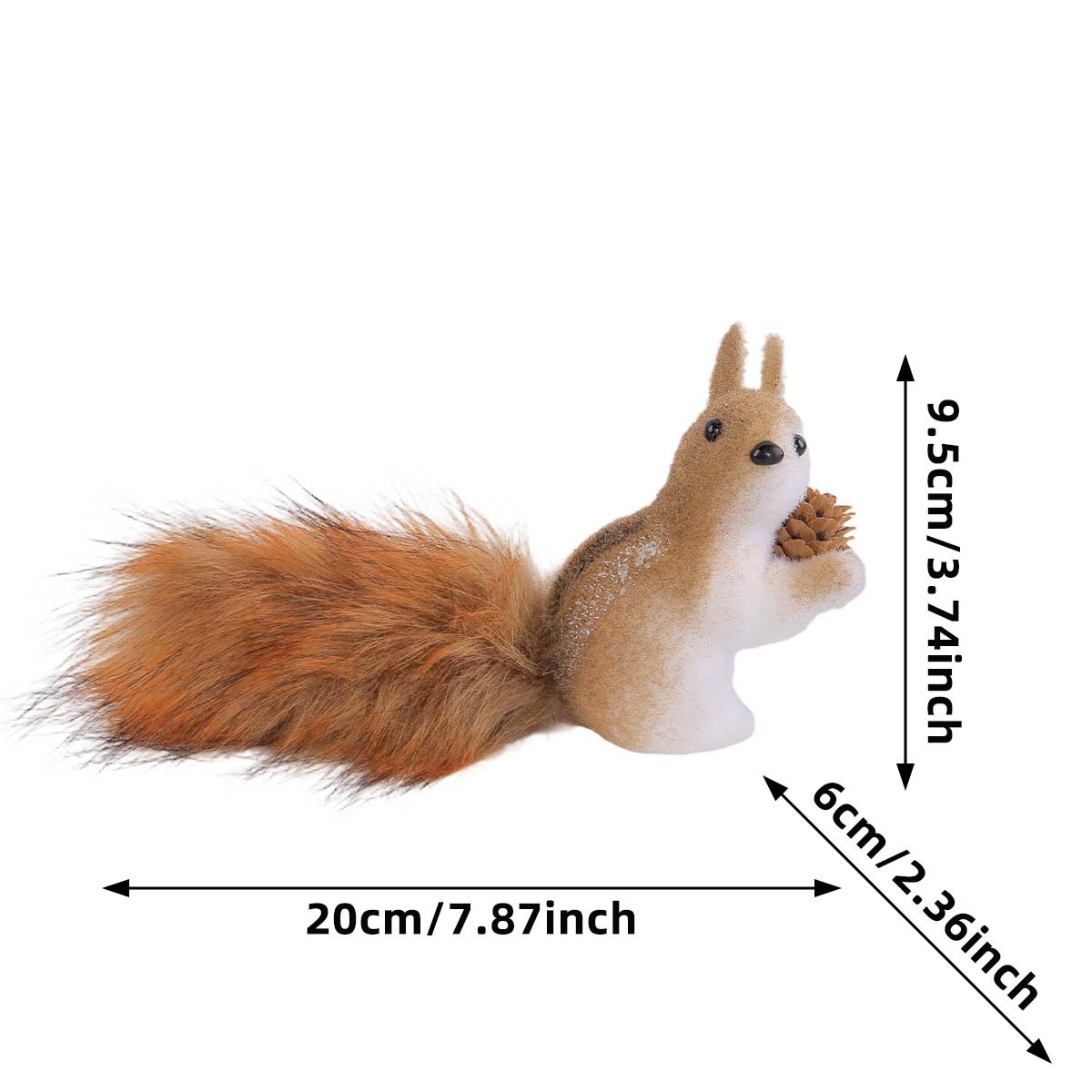 Squirrel desktop ornament