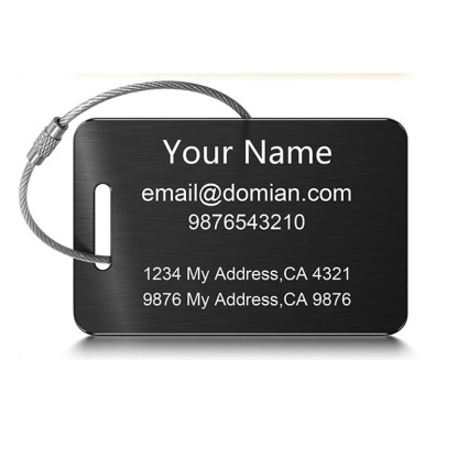 Personalized nameplate