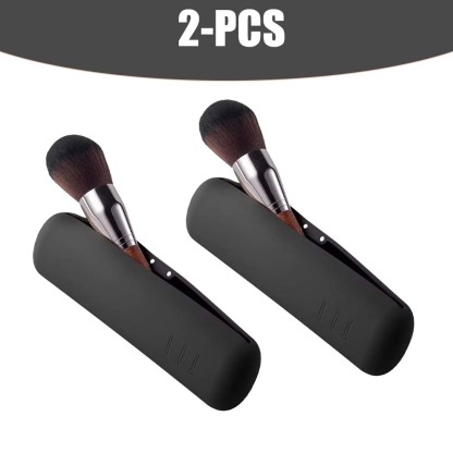 Silicone makeup brush storage bag