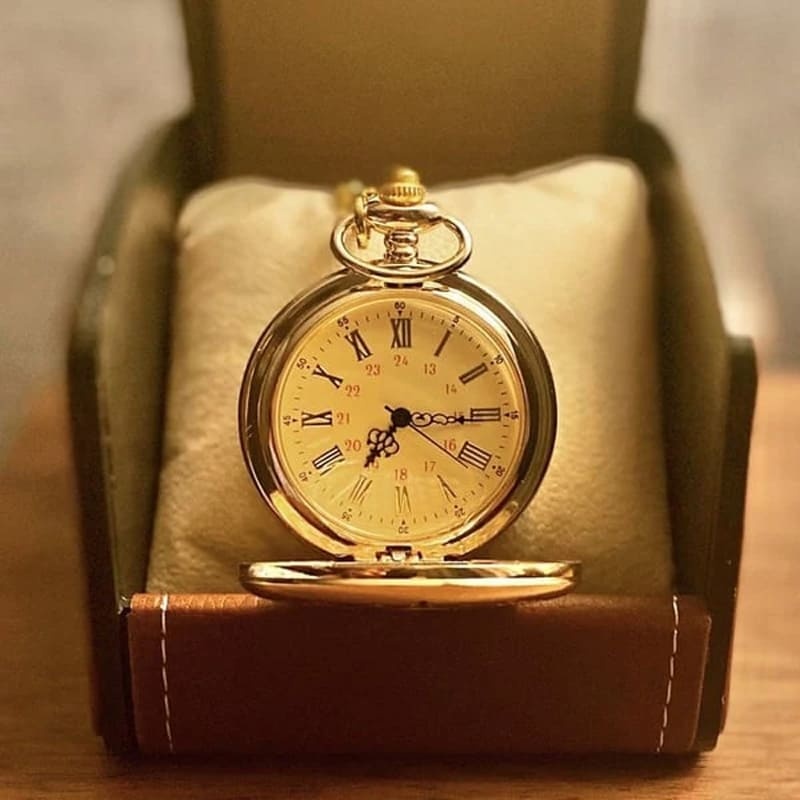 "To my son/daughter/father" Quartz Pocket Watch