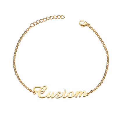 Customized name necklace