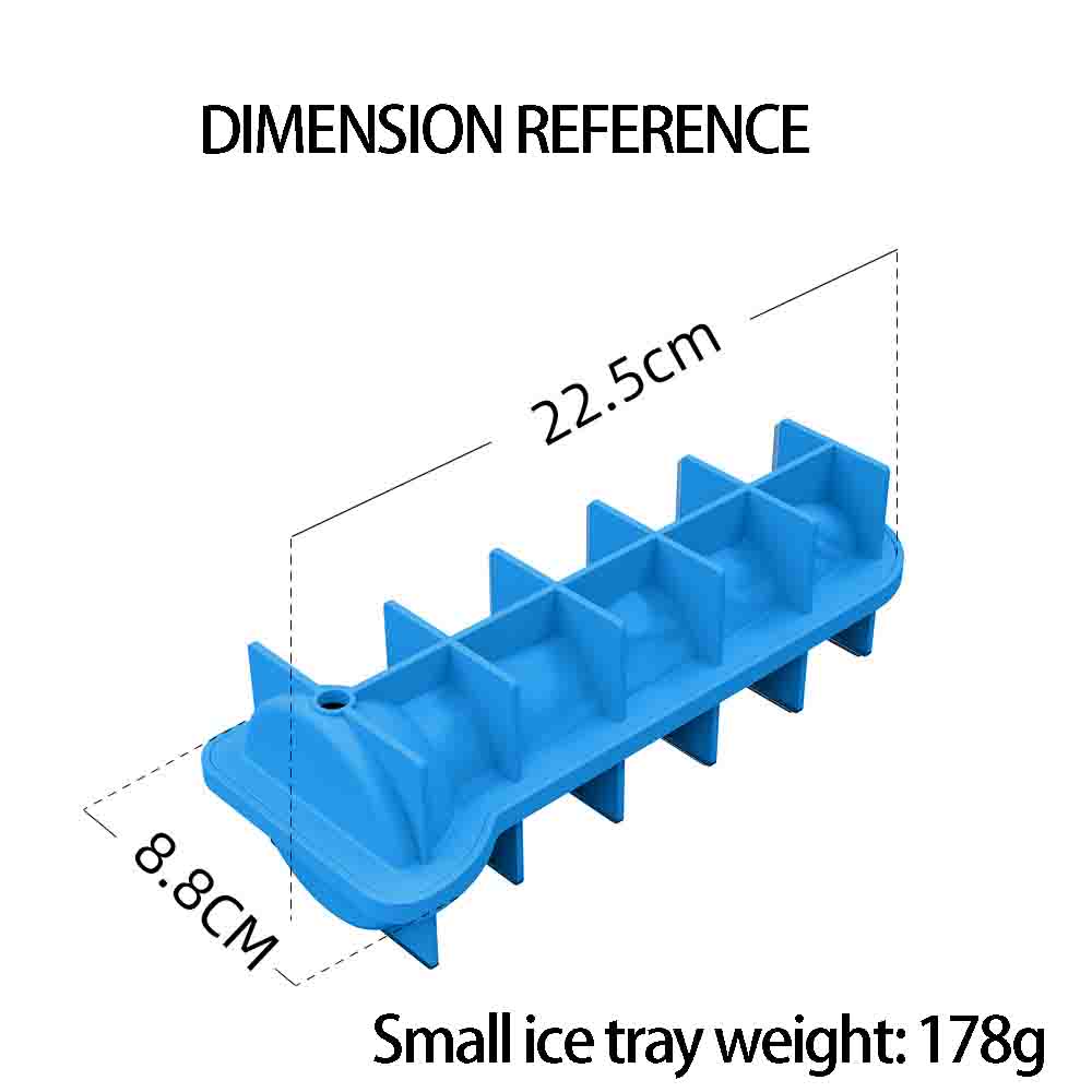 Creative silicone ice tray