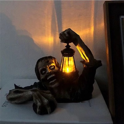 Halloween zombie lantern decoration