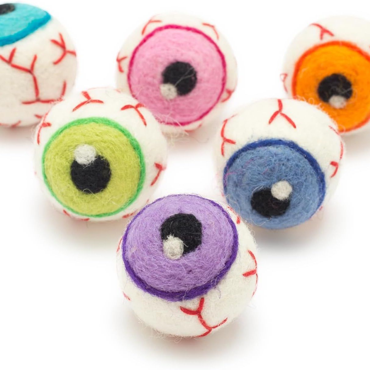 Halloween Felt Eyeballs