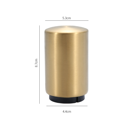 Automatic bottle opener with push button