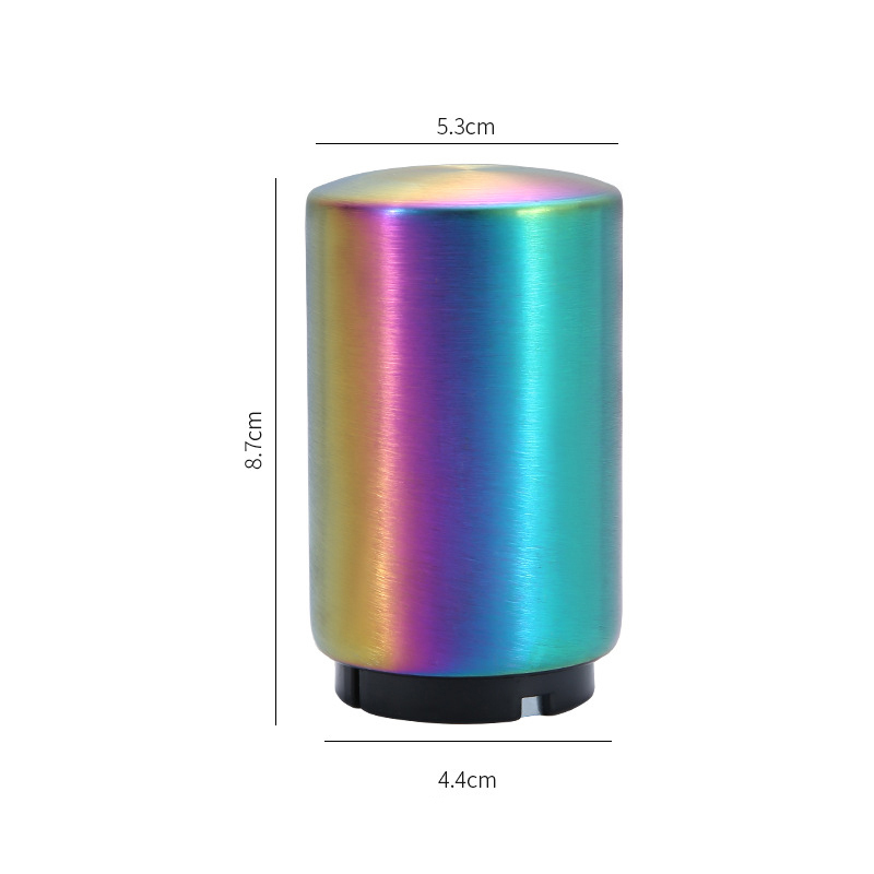 Automatic bottle opener with push button