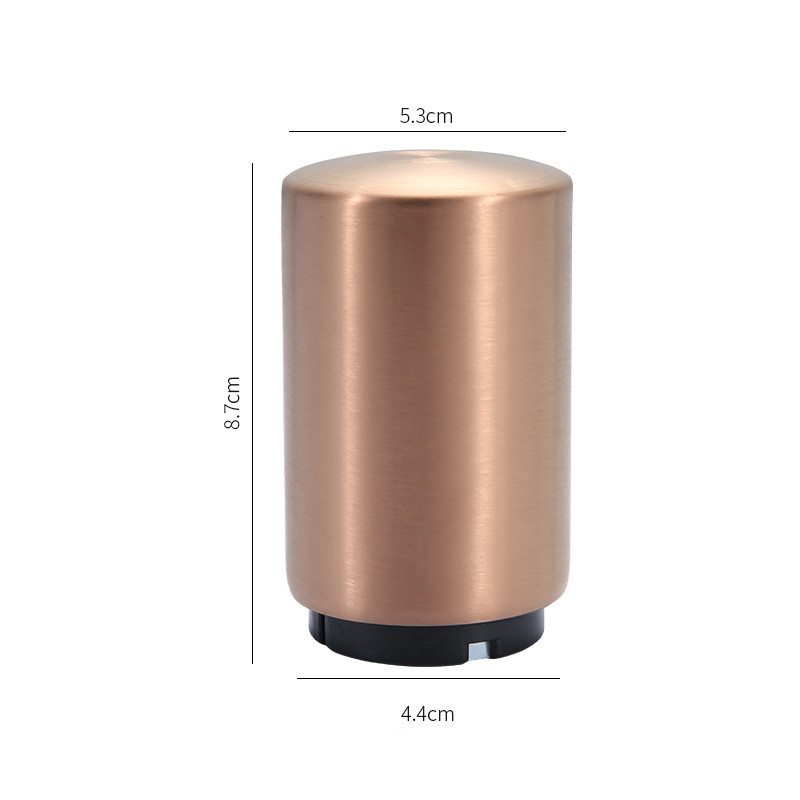 Automatic bottle opener with push button