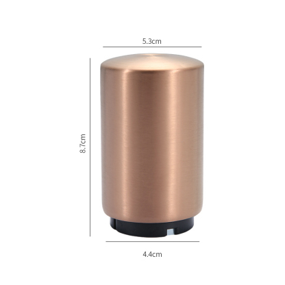 Automatic bottle opener with push button