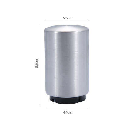 Automatic bottle opener with push button