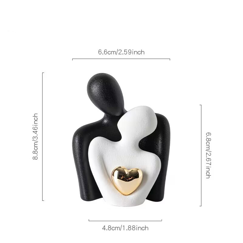 Ceramic figurines for couples