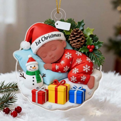 Personalized Decorations - Acrylic Keepsakes for Sleeping Babies