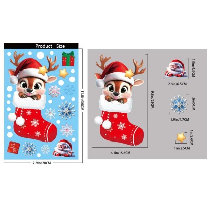 Christmas Static Stickers